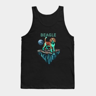 Beagle in space Tank Top